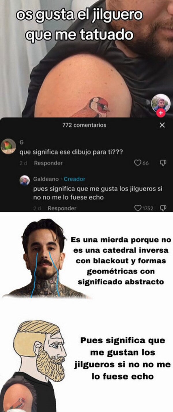 Meme_otros - Me gustan los jilgueros