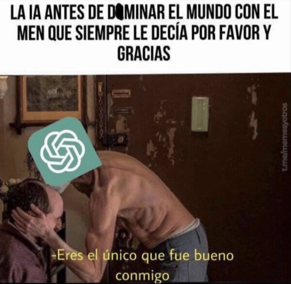 Meme_otros - El único humano al que dejarán vivir