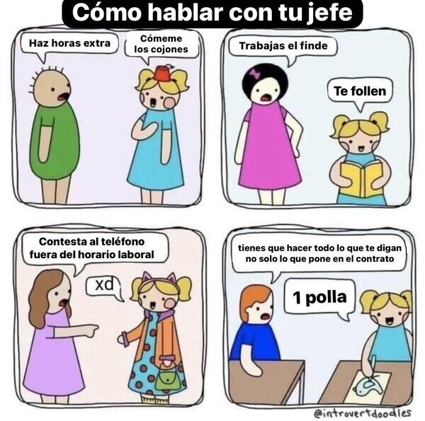 Otros - ¿Hablas así a tu jefe?
