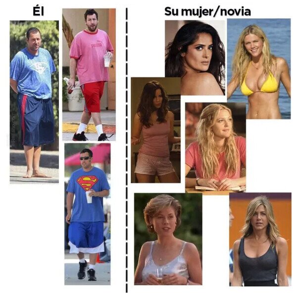 Meme_otros - Todas y cada una de las películas de Adam Sandler