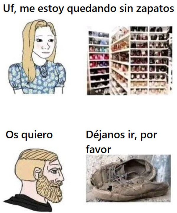 Meme_otros - Están a punto de irse por su propio pie