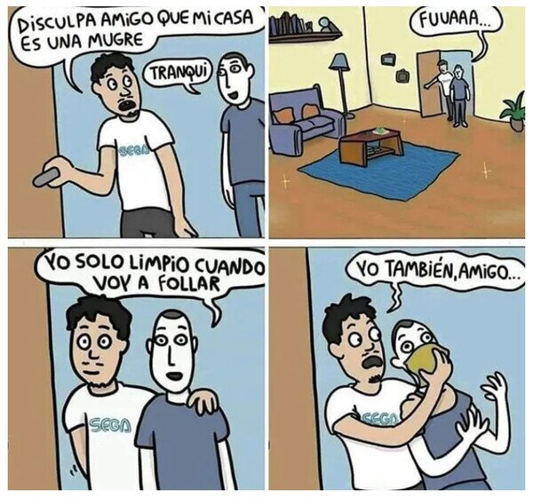 Otros - No te fíes de los que dicen tenerlo todo sucio y está impoluto