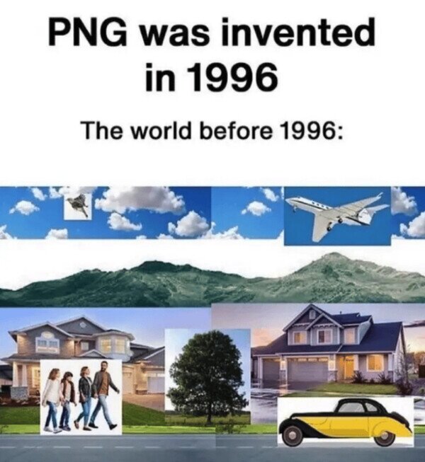 Meme_otros - El mundo antes del PNG