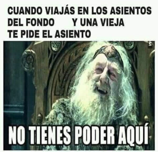 Otros - Me pongo atrás para que no me molesten