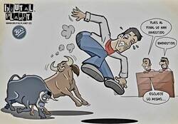 Enlace a Pedro embestido