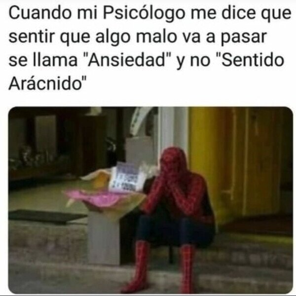 Meme_otros - Yo pensaba que era Spiderman