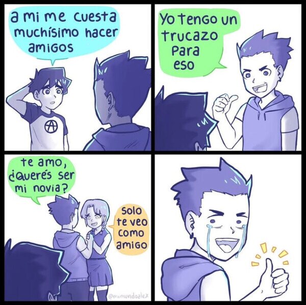 Meme_otros - Hacer amigos es fácil