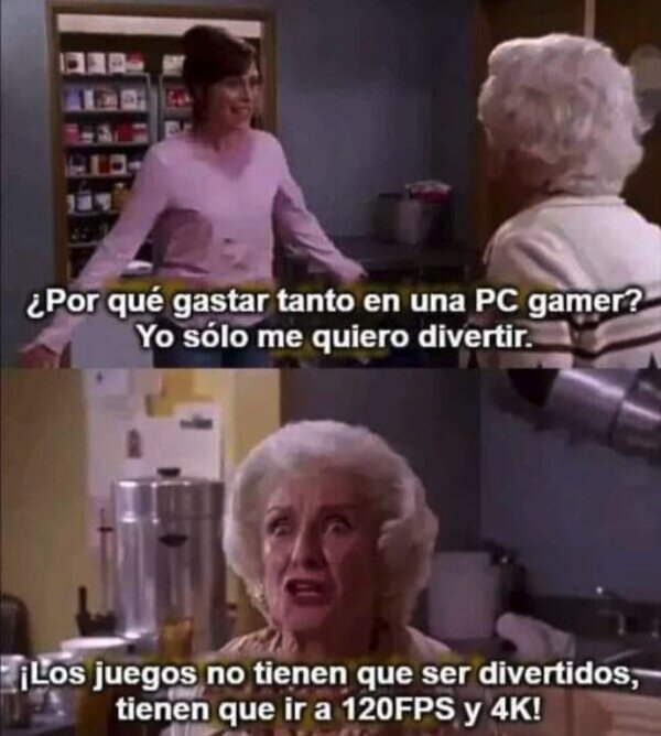 Meme_otros - ¿Para qué quiero diversión si tengo gráficos?