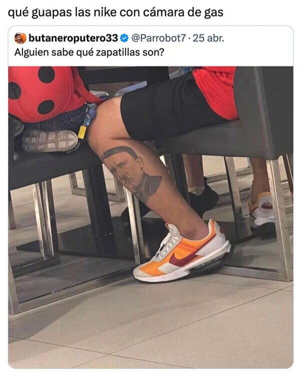 Meme_otros - ¿Y esas zapas?