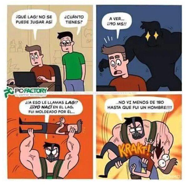 Meme_otros - A cualquier cosa le llaman 'lag'