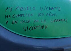 Enlace a Vicente, el centenario