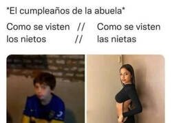 Enlace a En el cumpleaños de la abuela