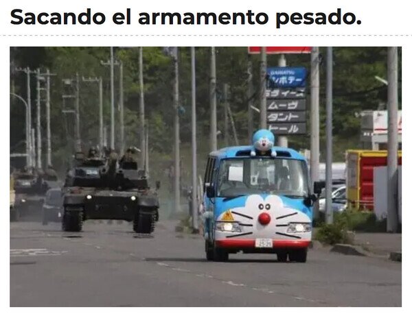 Otros - Si sacan a Doraemon es que la cosa es seria