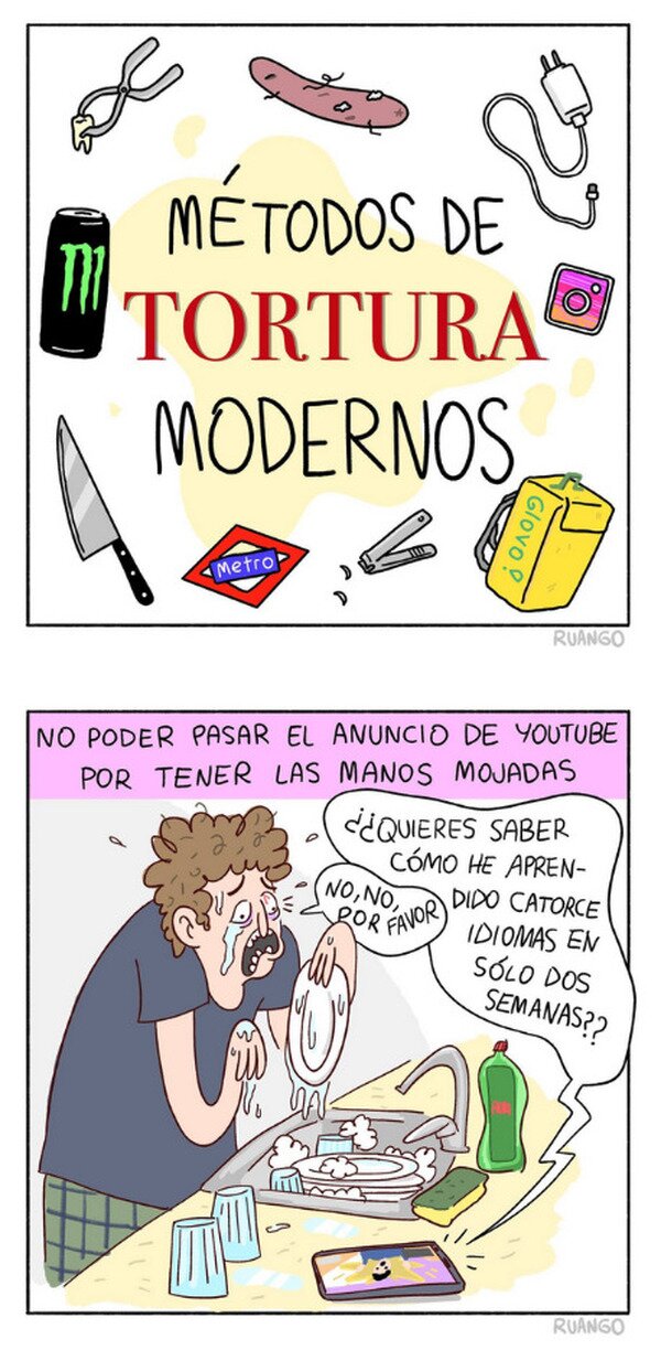 Meme_otros - Métodos de tortura modernos