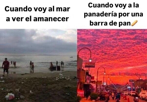 Meme_otros - Atardeceres inoportunos