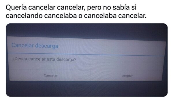 Otros - Se me canceló el cerebro