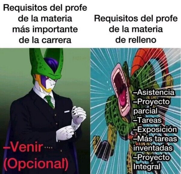Meme_otros - Profesores de universidad be like