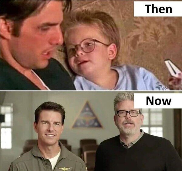 Meme_otros - El tiempo no pasa para Tom Cruise