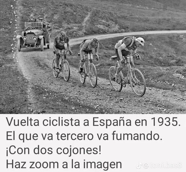 Meme_otros - En mis tiempos había deportistas de verdad, no como los paquetes actuales