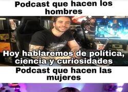 Enlace a Podcasts y más podcasts