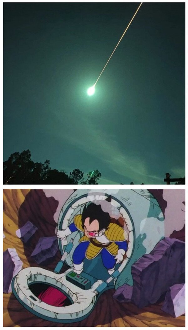 Meme_otros - La explicación al meteorito visto estos días