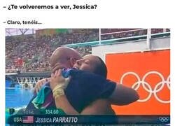 Enlace a Jessica para dar y tomar