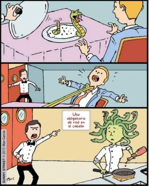 Meme_otros - Por eso Medusa dejó el trabajo