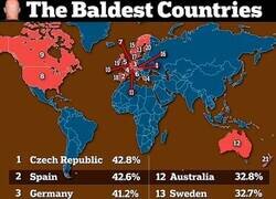 Enlace a Los países más calvos
