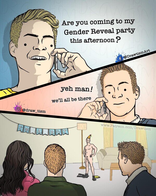 Otros - Te invito a mi fiesta de revelación de género