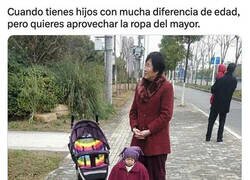 Enlace a La ropa siempre se hereda entre hermanos