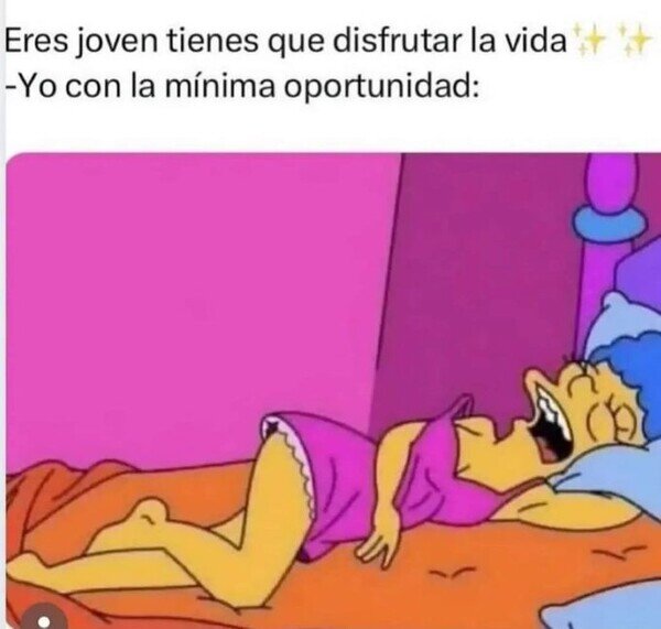 Meme_otros - Ser joven es agotador