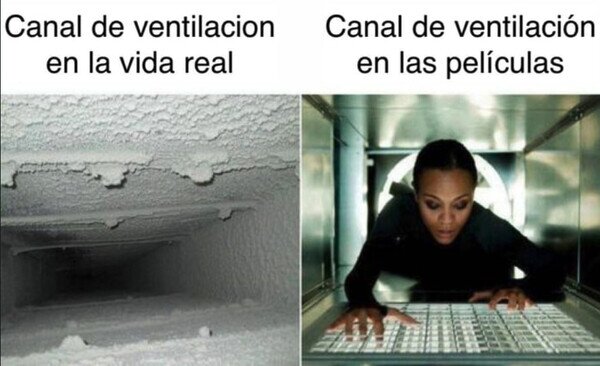 conducto,ventilación,películas,sucio,realidad