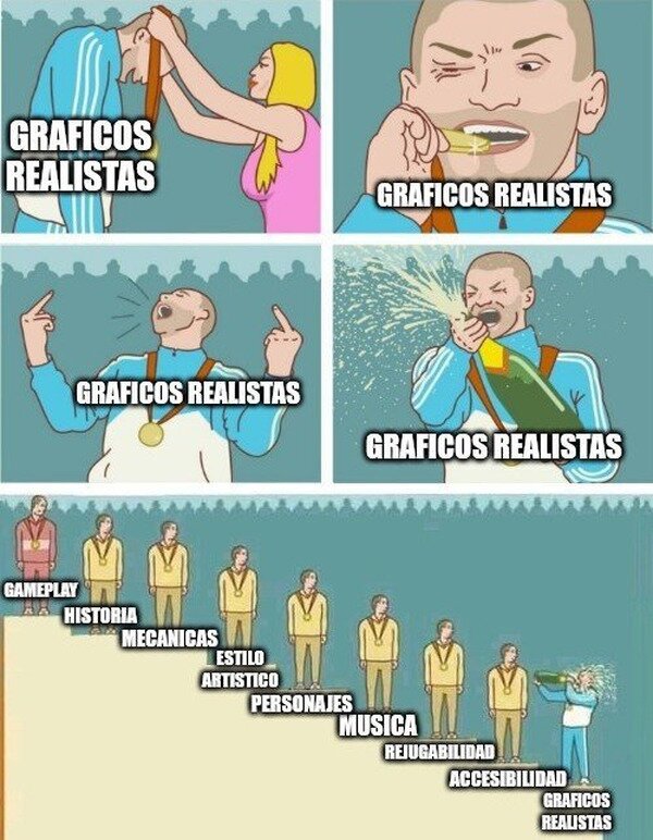 Meme_otros - Lo que más importa en un videojuego