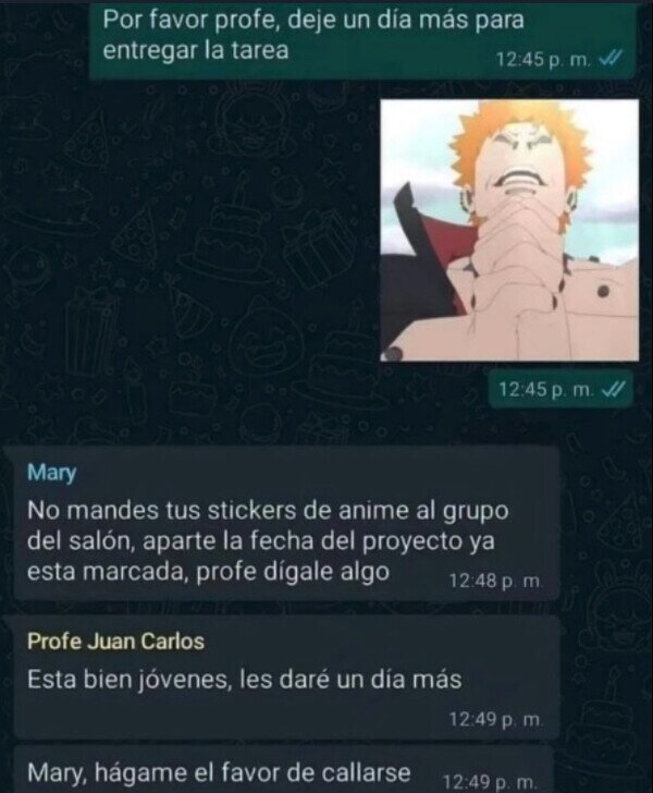 Meme_otros - El mejor profe del mundo