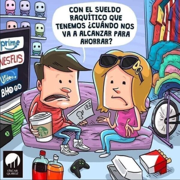 Meme_otros - Si apenas tenemos gastos