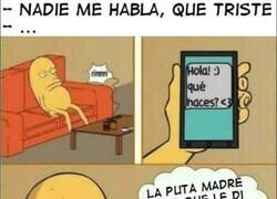 Enlace a No me habla nadie (que me interese)