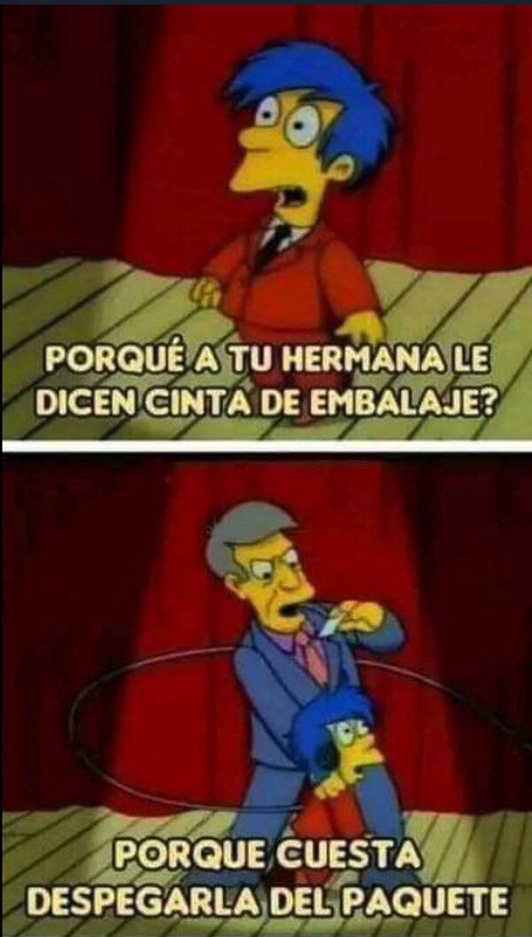 hermana,cinta,embalaje,paquete