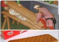 Enlace a Así nació el sandwich helado