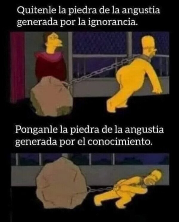 Meme_otros - Tan malo es saber poco como saber demasiado