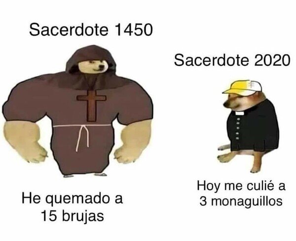 sacerdotes,antes,ahora