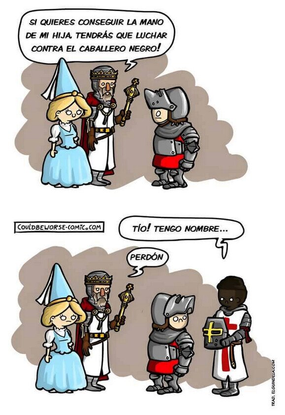 racismo,caballero,negro,nombre