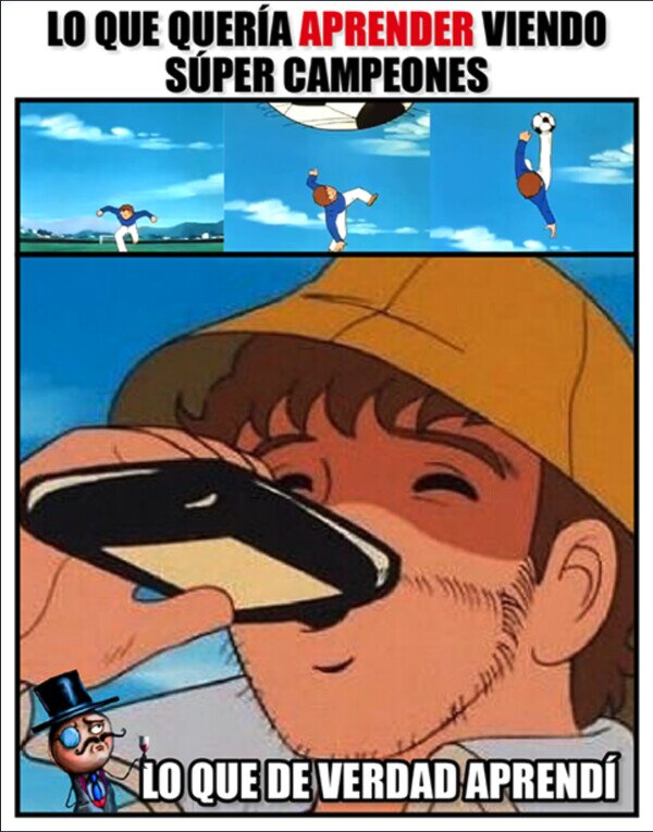 Meme_otros - Algo aprendí de Supercampeones