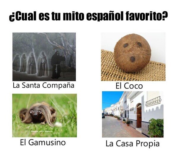 Meme_otros - ¿Cuál es tu mito español favorito?