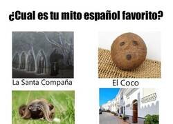 Enlace a ¿Cuál es tu mito español favorito?