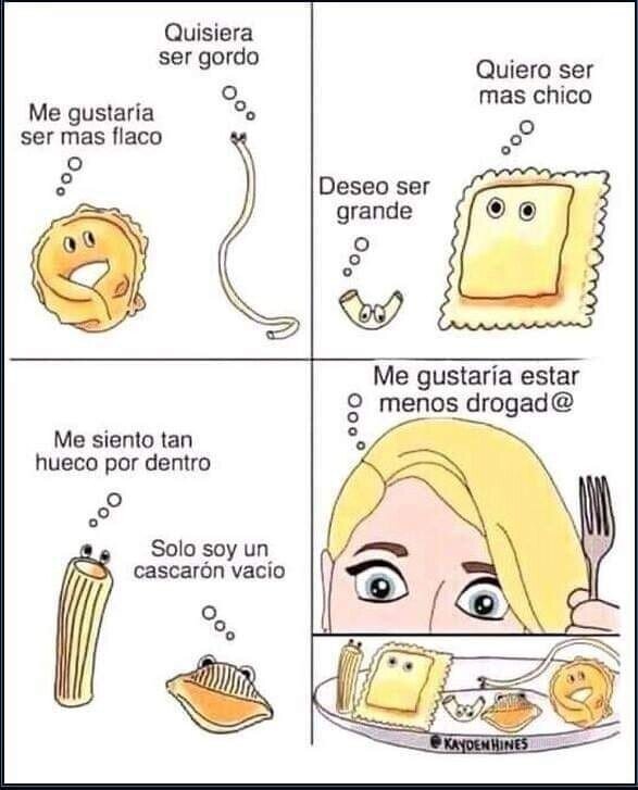 Meme_otros - ¿Qué piensa la pasta?