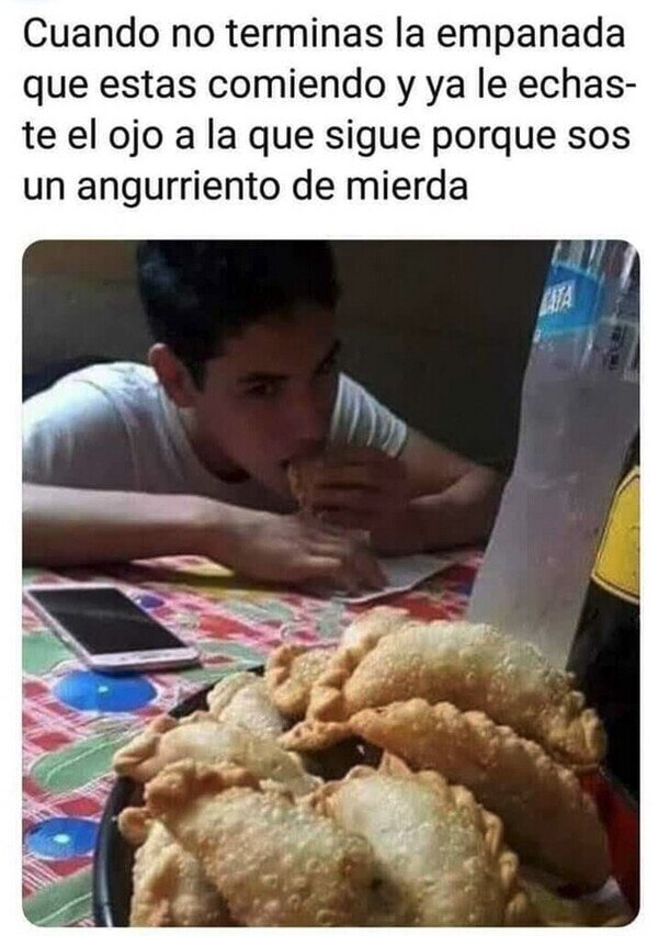 Meme_otros - Las empanadas son mi debilidad
