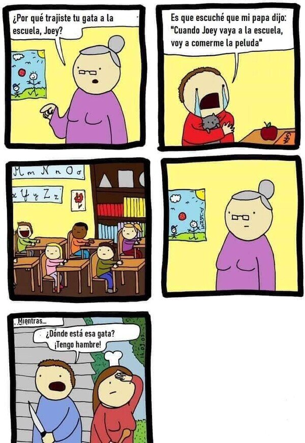 Meme_otros - La pobre peludita de Joey