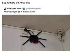 Enlace a Hasta los routers dan miedo allí