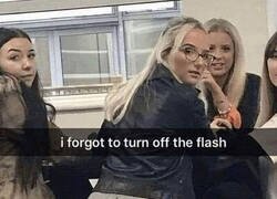 Enlace a Cuando olvidas quitar el flash
