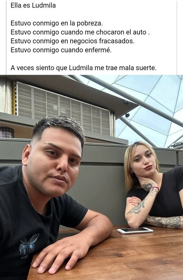 Meme_otros - Gracias Ludmilla, pero...